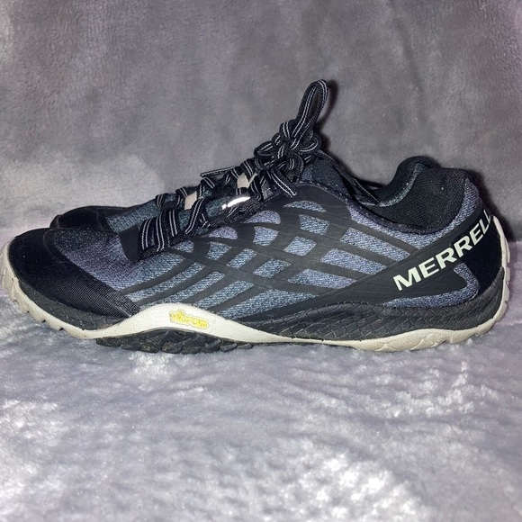 Merrell Trail Glove 4 Barefoot Vibram Lace Up Trail Running Shoes Outdoors 5.5 - Picture 4 of 13